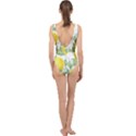 Vintage Lemons Center Cut Out Swimsuit View2