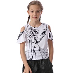 Paul Alien Kids  Butterfly Cutout Tee