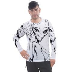Paul Alien Men s Pique Long Sleeve Tee