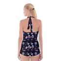 Witch Goth Pastel Pattern Boyleg Halter Swimsuit  View2