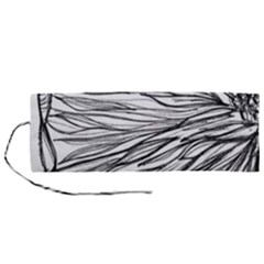 Monochrome Module Roll Up Canvas Pencil Holder (m)