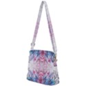 Abstract Repeats Zipper Messenger Bag View2