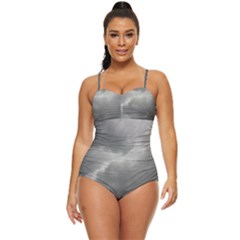4th Of July On Long Beach Retro Full Coverage Swimsuit