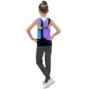 Vaporwave Wires And Transformer Kids  Sleeveless Hoodie View2