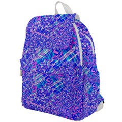 Root Humanity Bar And Qr Code Combo In Purple And Blue Top Flap Backpack by WetdryvacsLair