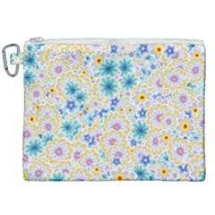 Flower Bomb 2 Canvas Cosmetic Bag (xxl) by PatternFactory