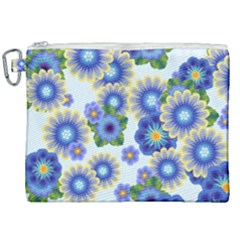 Flower Bomb 7 Canvas Cosmetic Bag (xxl) by PatternFactory
