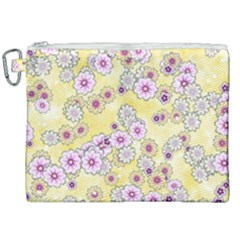 Flower Bomb 10 Canvas Cosmetic Bag (xxl) by PatternFactory