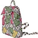 Leaves Foliage Batik Seamless Buckle Everyday Backpack View1