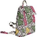 Leaves Foliage Batik Seamless Buckle Everyday Backpack View2