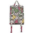 Leaves Foliage Batik Seamless Buckle Everyday Backpack View3