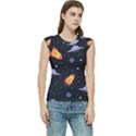 Cosmos Rockets Spaceships Ufos Women s Raglan Cap Sleeve Tee View1