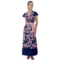 CB－014 Flutter Sleeve Maxi Dress View1