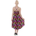 Colorfull Hearts On Choclate High-Low Halter Chiffon Dress  View2