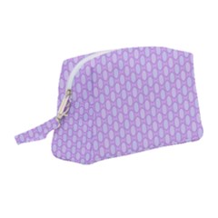 Soft Pattern Lilac Wristlet Pouch Bag (medium) by PatternFactory