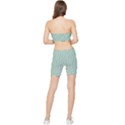 Soft Pattern Aqua Stretch Shorts and Tube Top Set View2