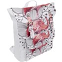 Watercolor Flamingo Buckle Up Backpack View2