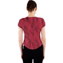 Amaranth Crew Neck Crop Top View2