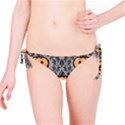Pumpkin Pattern Bikini Bottom View1