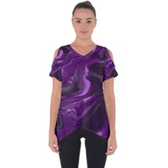 Night Cut Out Side Drop Tee