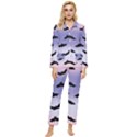 The Bats Womens  Long Sleeve Pocket Pajamas Set View1