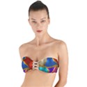 Shimmer 2 Twist Bandeau Bikini Top View1