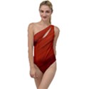 Crimson To One Side Swimsuit View1