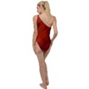 Crimson To One Side Swimsuit View2
