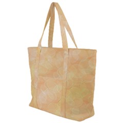 Bubbles Zip Up Canvas Bag