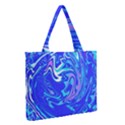  Blue Blue Sea Zipper Medium Tote Bag View2