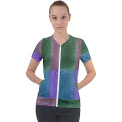 Secret Gardens Short Sleeve Zip Up Jacket