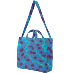 Spotted Square Shoulder Tote Bag