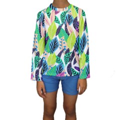 Colorfull Kids  Long Sleeve Swimwear