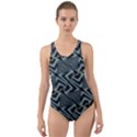 Modern Illusion Cut-Out Back One Piece Swimsuit View1