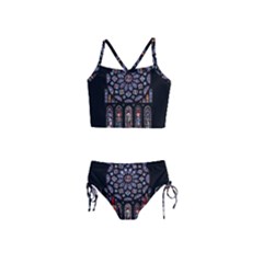 Chartres-cathedral-notre-dame-de-paris-amiens-cath-stained-glass Girls  Tankini Swimsuit