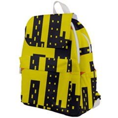 Skyline-city-building-sunset Top Flap Backpack by Sudhe