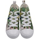 Peafowl Peacock Feather-beautiful Kids  Mid-Top Canvas Sneakers View1