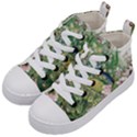 Peafowl Peacock Feather-beautiful Kids  Mid-Top Canvas Sneakers View2