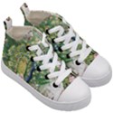 Peafowl Peacock Feather-beautiful Kids  Mid-Top Canvas Sneakers View3