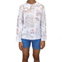 London-paris-drawing-vector-london-comics Kids  Long Sleeve Swimwear View1