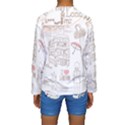 London-paris-drawing-vector-london-comics Kids  Long Sleeve Swimwear View2