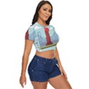 New-york-usa-liberty-landmark Side Button Cropped Tee View3