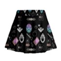 Pastel Goth Witch Mini Flare Skirt View1