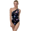 Pastel Goth Witch To One Side Swimsuit View1
