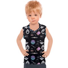 Pastel Goth Witch Kids  Sport Tank Top