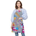 80s and 90s School Pattern Pocket Apron View1
