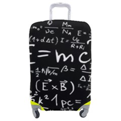 Science-albert-einstein-formula-mathematics-physics-special-relativity Luggage Cover (medium) by Sudhe
