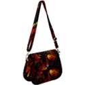 Dragon Fire Fantasy Art Saddle Handbag View1