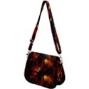 Dragon Fire Fantasy Art Saddle Handbag View2
