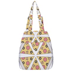 Pizza-slice-food-italian Center Zip Backpack
